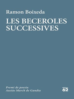 cover image of Les beceroles successives